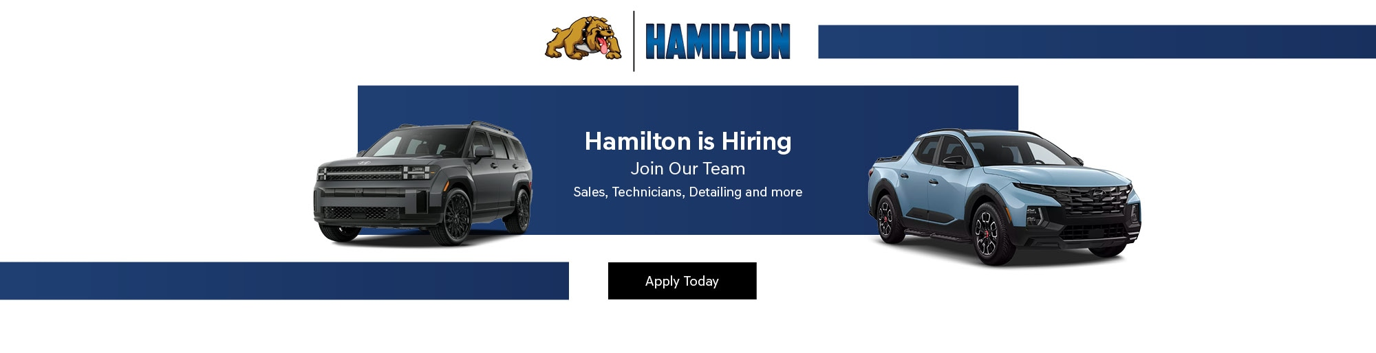 Hamilton is Hiring Join Our Team at Hamilton Hyundai in Clovis NM